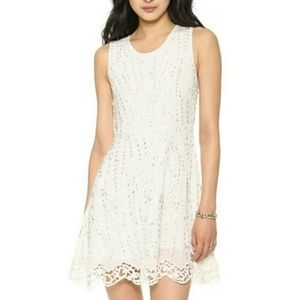 Free People Embroidered/Embellished Dress